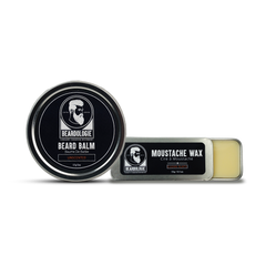 Beard Balm (Unscented) + Moustache Wax